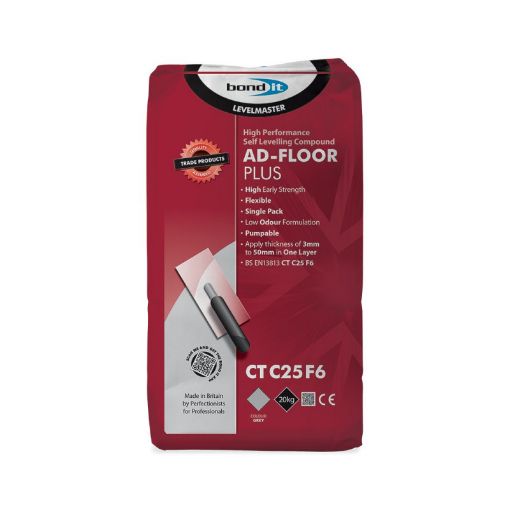 Picture of Bond It Adfloor Plus Self Levelling Compound For Depths Up to 50mm - 20kg Bag