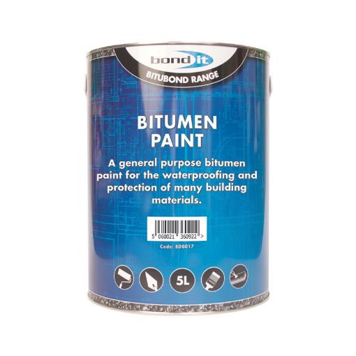 Picture of Bond It Bitumen Paint - 5 Litres