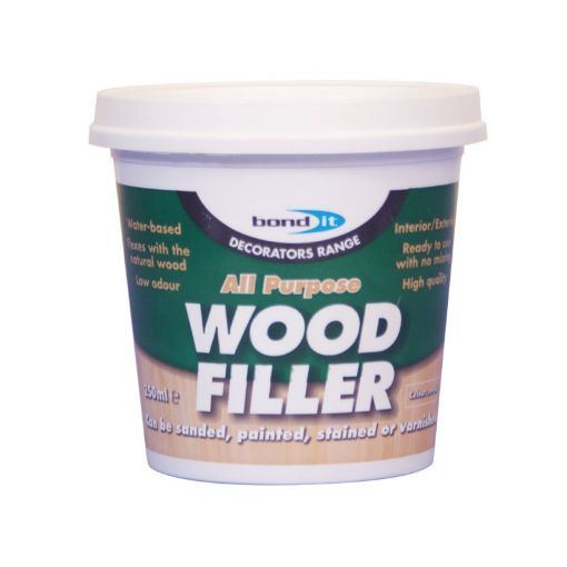 Picture of Bond It 1 Part Wood Filler - 250ml -  White