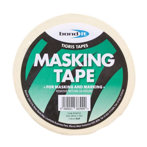 Picture of Bond It Masking Tape - 24mm x 50m