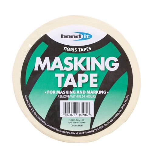 Picture of Bond It Masking Tape - 36mm x 50m