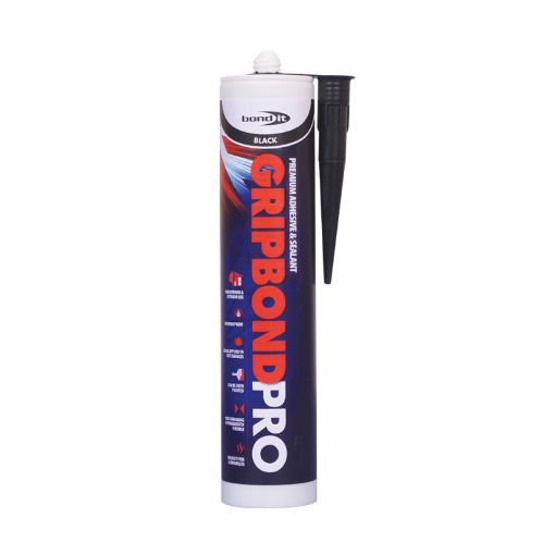 Picture of Bond It Gripbond Pro Polymer Grab Adhesive - 310ml - Black
