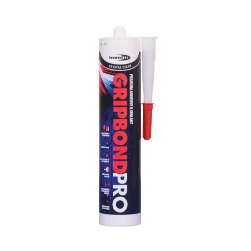 Picture of Bond It Gripbond Pro Polymer Grab Adhesive - 310ml - Clear