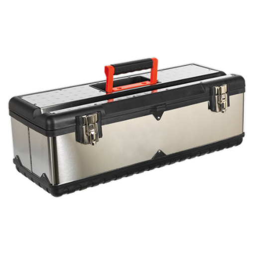 Picture of Sealey 660mm Stainless Steel Toolbox with Tote Tray