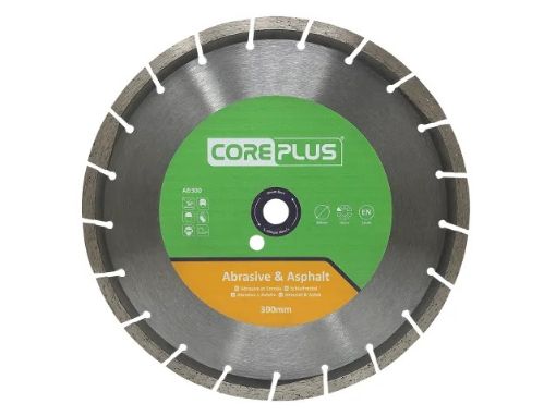 Picture of Coreplus AB300 Abrasive & Asphalt Diamond Blade 300mm