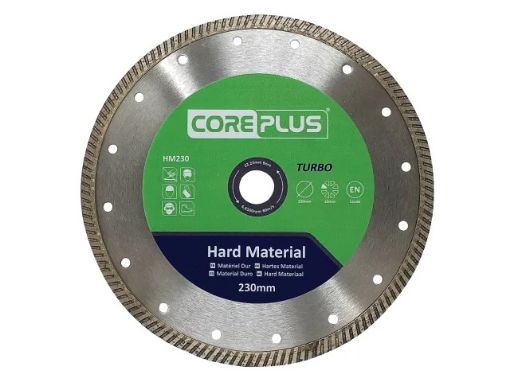 Picture of Coreplus HM230 Hard Material Turbo Diamond Blade 230mm