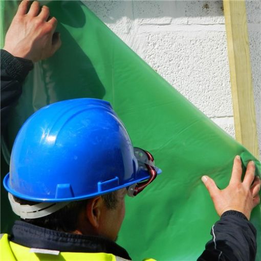 Picture of Green Polythene Vapour Barrier 2.45m x 50m x 125mu