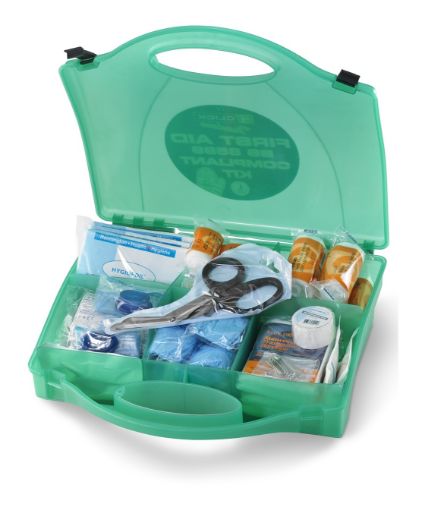 Picture of Click Medical Bs8599 Large First Aid Kit Green