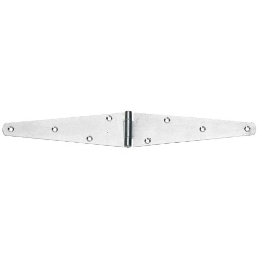 Picture of Perry 150mm / 6in Light Strap Hinges - Self Colour Finish