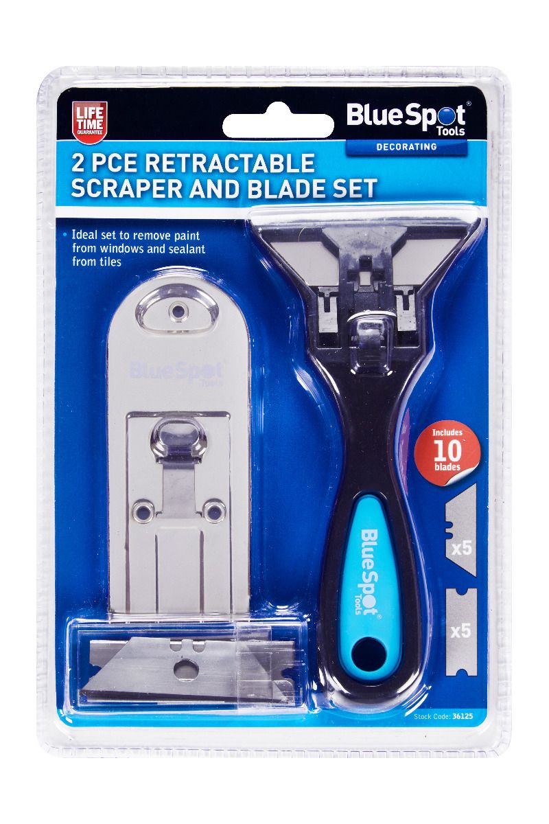 Blue Spot Tools 2 PCE Scraper And Blade Set. Jamangie Trading Builders ...