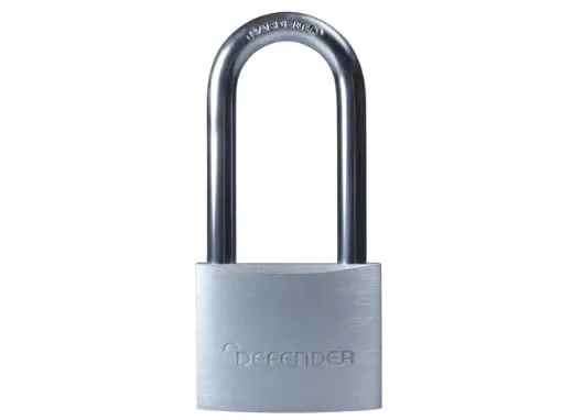 Picture of Squire Defender Padlock Long Shackle Aluminium 40mm