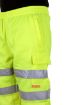 Picture of Beeswift Fleece Jogger Hi-vis Trousers - Yellow