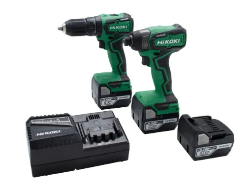 Picture of Hikoki KC18DDXJBZ Twin Pack 18V 3 x 5.0Ah Li-ion