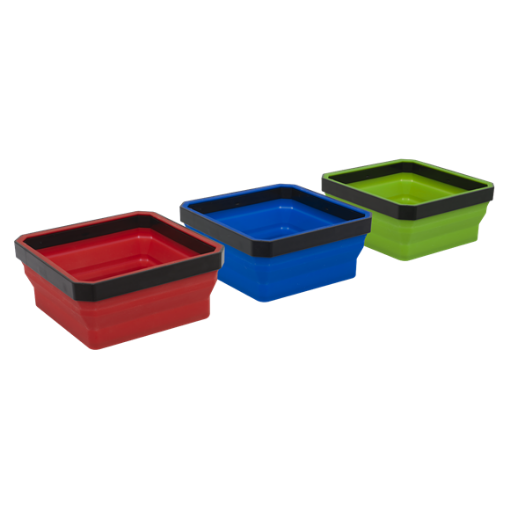 Picture of Sealey Collapsible Magnetic Parts Tray Set