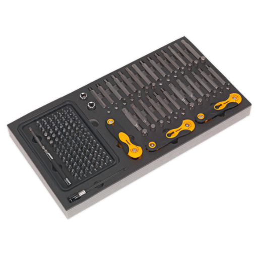 Picture of Siegen 192 Piece Specialised Bit Set & Folding Hex Keys with Tool Tray