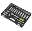 Picture of Sealey 34 Piece Extendable Ratchet Socket Set 3/8"Sq Drive