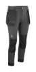 Picture of Jcb Workwear Mens 4-way Stretch Holster Pocket Trousers - Dark Shadow