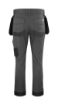 Picture of Jcb Workwear Mens 4-way Stretch Holster Pocket Trousers - Dark Shadow