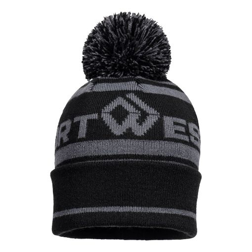 Picture of Portwest B036 Bobble Hat - Metal Grey