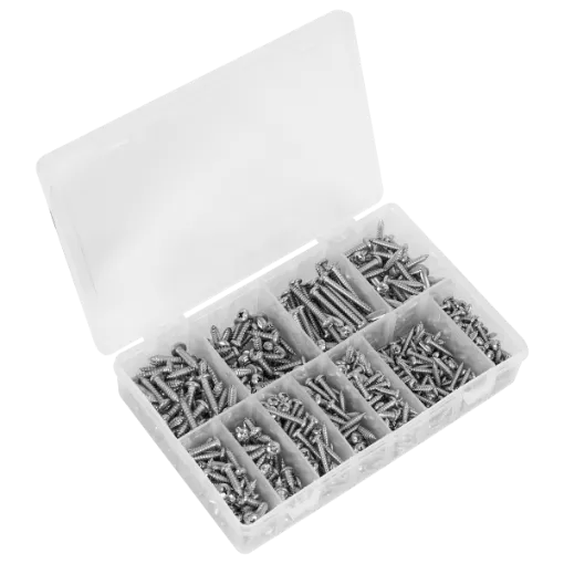 Picture of Sealey 700 Piece Stainless Steel Self-Tapping Screw Assortment