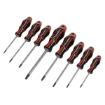 Picture of Sealey 8 Piece Premier GripMAX Security TRX-Star Screwdriver Set - Red