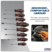Picture of Sealey 8 Piece Premier GripMAX Security TRX-Star Screwdriver Set - Red