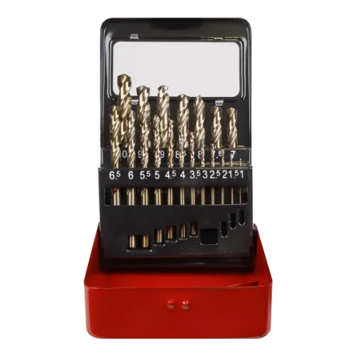 Picture of Sealey 19 Piece HSS Cobalt Fully Ground Drill Bit Set