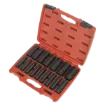 Picture of Sealey 16 Piece Premier Deep Impact Socket Set 1/2"Sq Drive