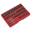 Picture of Sealey 32 Piece Slim Design Bolt & Nut Extractor Set