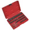 Picture of Sealey 32 Piece Slim Design Bolt & Nut Extractor Set