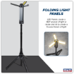 Picture of Sealey Rechargeable Flexible Floodlight with Tripod 24W COB LED & 5W SMD LED