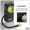 Picture of Sealey Pocket Light with Flexi Inspection Light 8W COB LED & 1W SMD LED