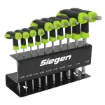Picture of Sealey 10 Piece Siegen T-Handle Ball-End Hex Key Set