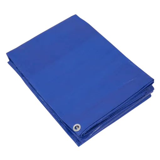 Picture of Sealey Lightweight PE Tarpaulin 6.10 x 12.19m - Blue