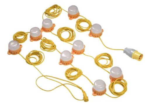 Picture of Lighthouse LED Festoon Lights 22M 10 Bulbs 110V