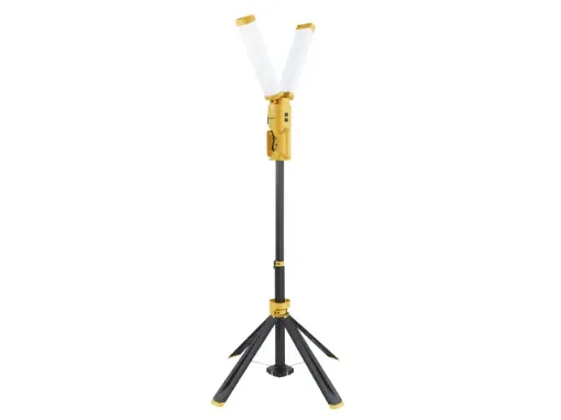 Picture of Stanley Area Tower Light with Outlet Socket 8600 Lumens