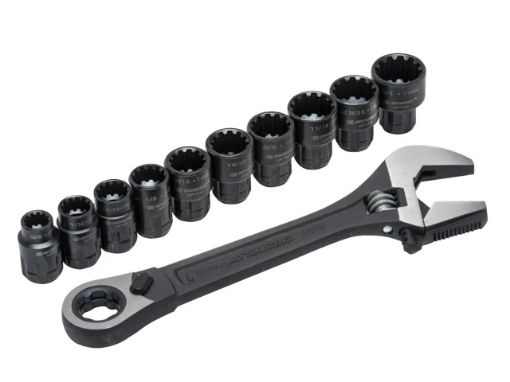 Picture of Crescent 11 Piece X6 Pass-Thru Adjustable Wrench Set