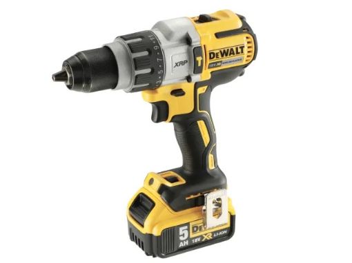 Picture of DeWalt 18V XR Brushless Combi Drill with 2 x 5.0Ah Li-Ion Batteries