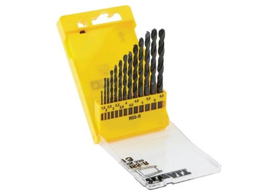 Picture of DeWalt 13 Piece HSS Jobber Drill Bit Set